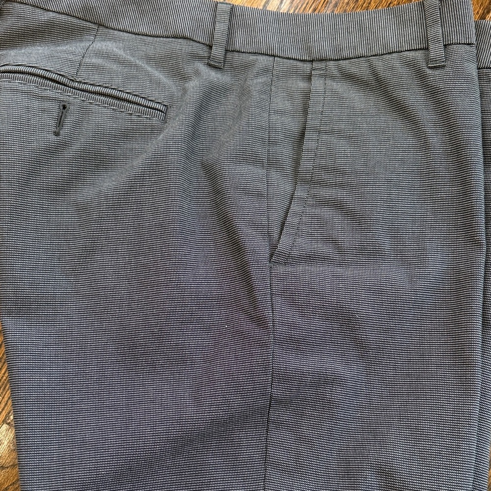 Bonobos Tuesday Men's Black Striped Trousers